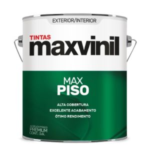 TINTA P/ PISO BRANCO MAX PISO GL 3.6L MAXVINIL