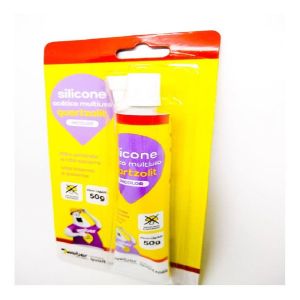 SILICONE ACETICO BISNAGA 50G QUARTZOLIT