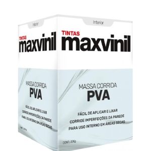 MASSA CORRIDA PVA  20KG MAXVINIL CAIXA