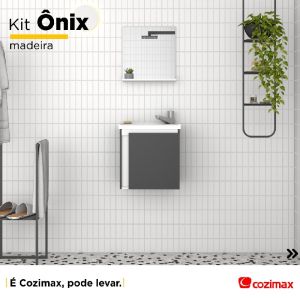 KIT MADEIRA ONIX PRETO 101196