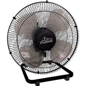 VENTILADOR OSCILANTE MESA 50 CM BI-VOLT  PREMIUM PRETO