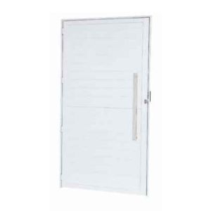 PORTA CRISTAL PUXADOR RETANGULAR 100X210 R40 DIR BRA  ALU P1009632