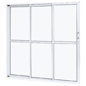 PORTA PCL 3F LISO CRISTAL160X210 12.2 AL BC 21464ESQ