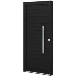 PORTA LAMBRI PA 105X215 PRETA C/PUXADOR-120MM DIRPAL10PD17 LINHA  ACO