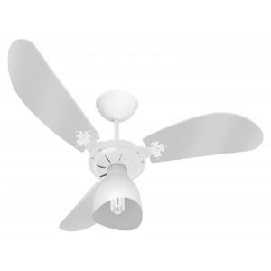 VENTILADOR DE TETO SUPER DELTA CRISTAL 3 P PC 127 V  C3V BR