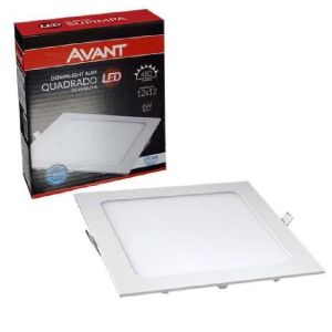 PAINEL LED POP EMBUTIR QUADRADO 12 6500K-6W-BIV-360 BR